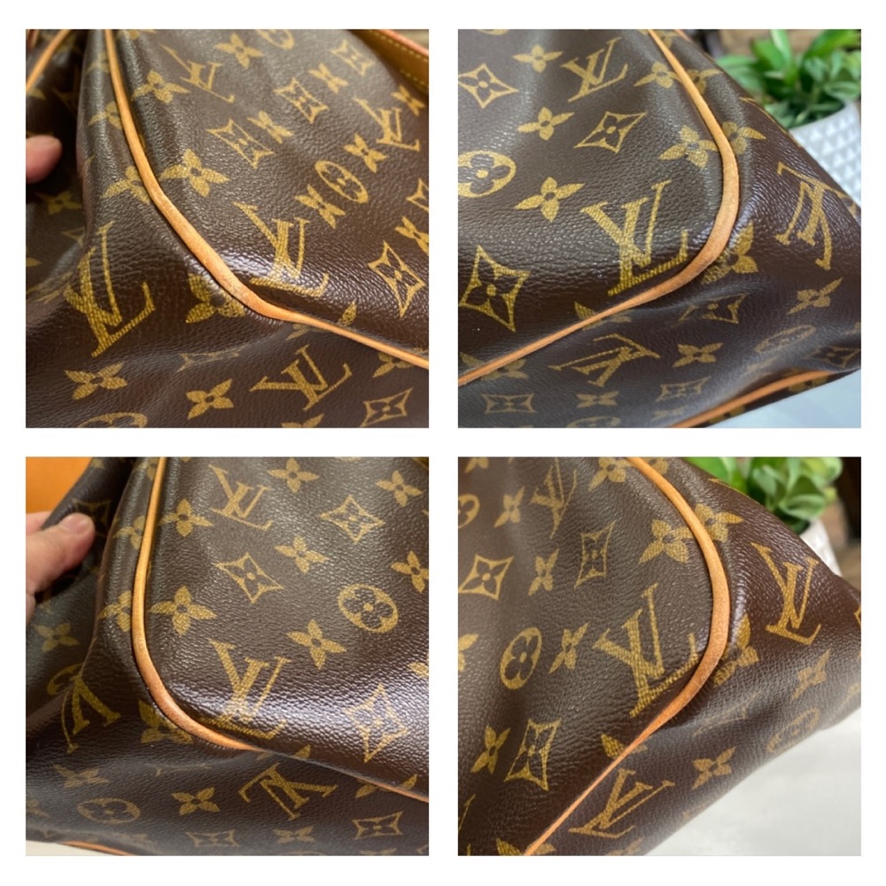 Louis Vuitton Brown Monogram Tote Bag - Picture 14 of 17